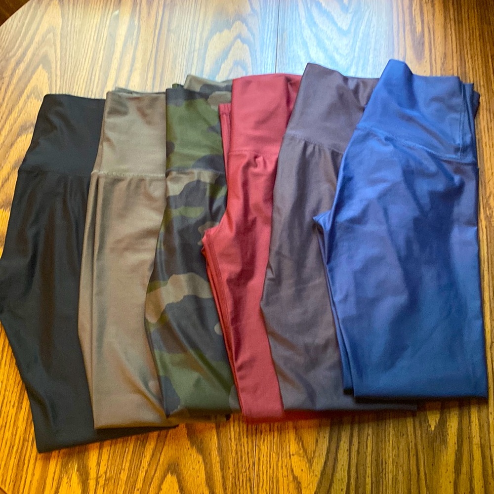 OFFLINE By Aerie Goals Shine High Waisted Leggings BUNDLE